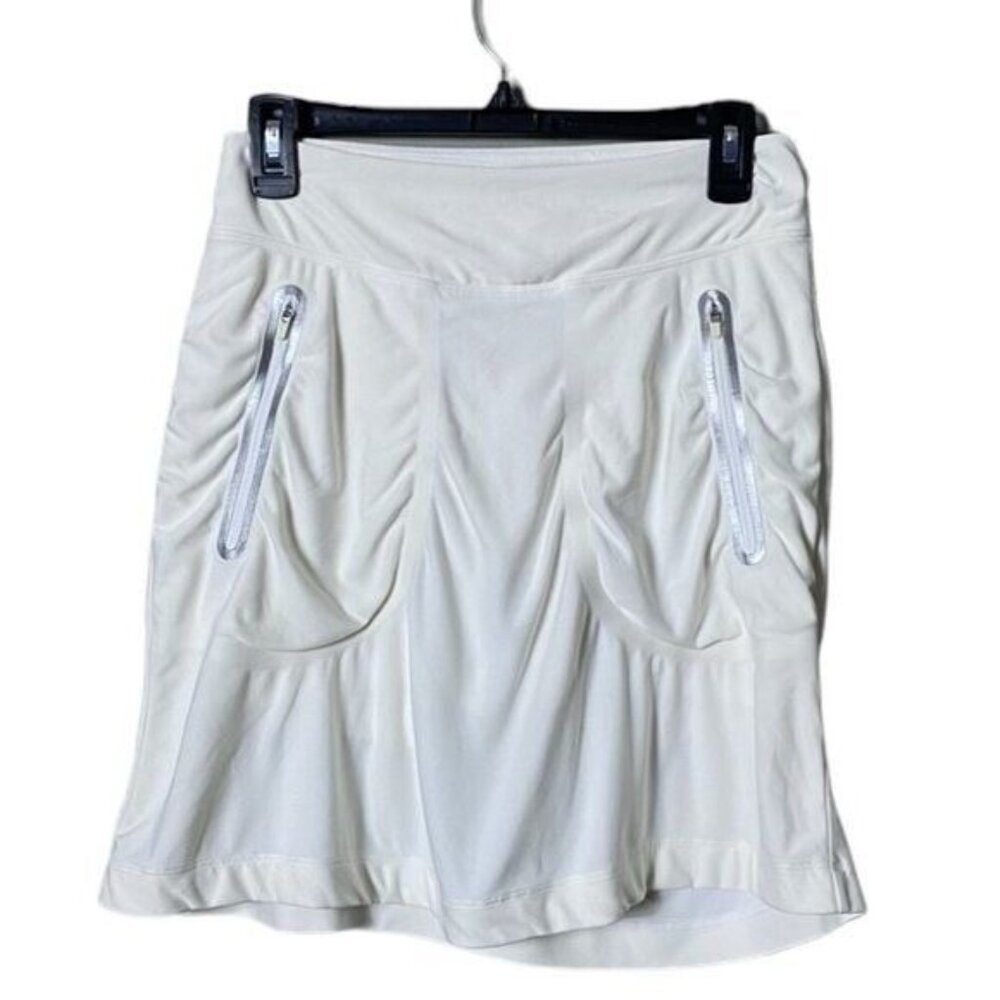 Nike Golf Womens Skort Size XS Tour Performance Tennis Prep White Athleisure